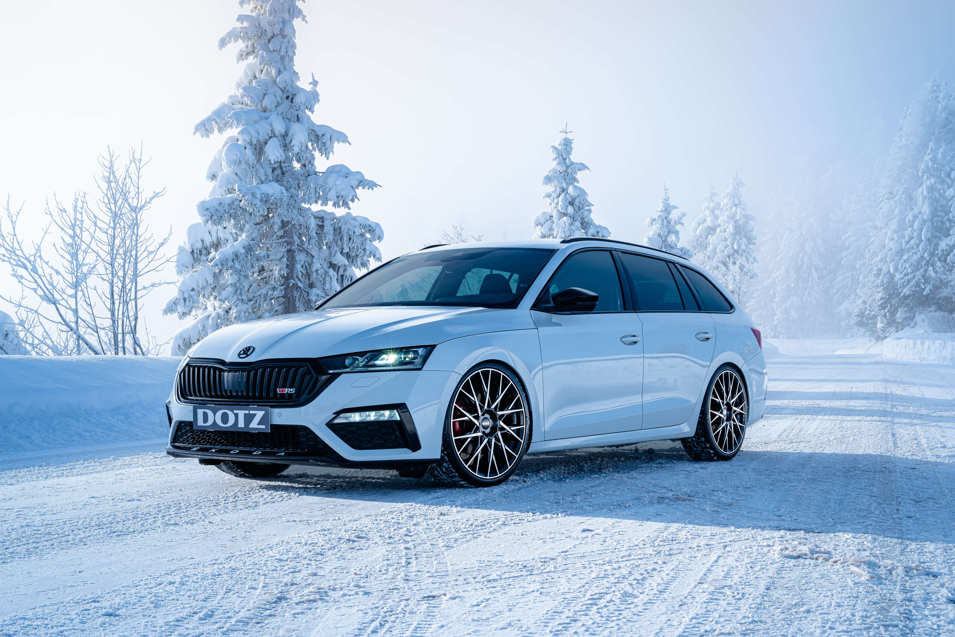 DOTZ Fuji dark Skoda Octavia frontal