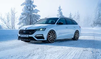 DOTZ Fuji dark Skoda Octavia frontal