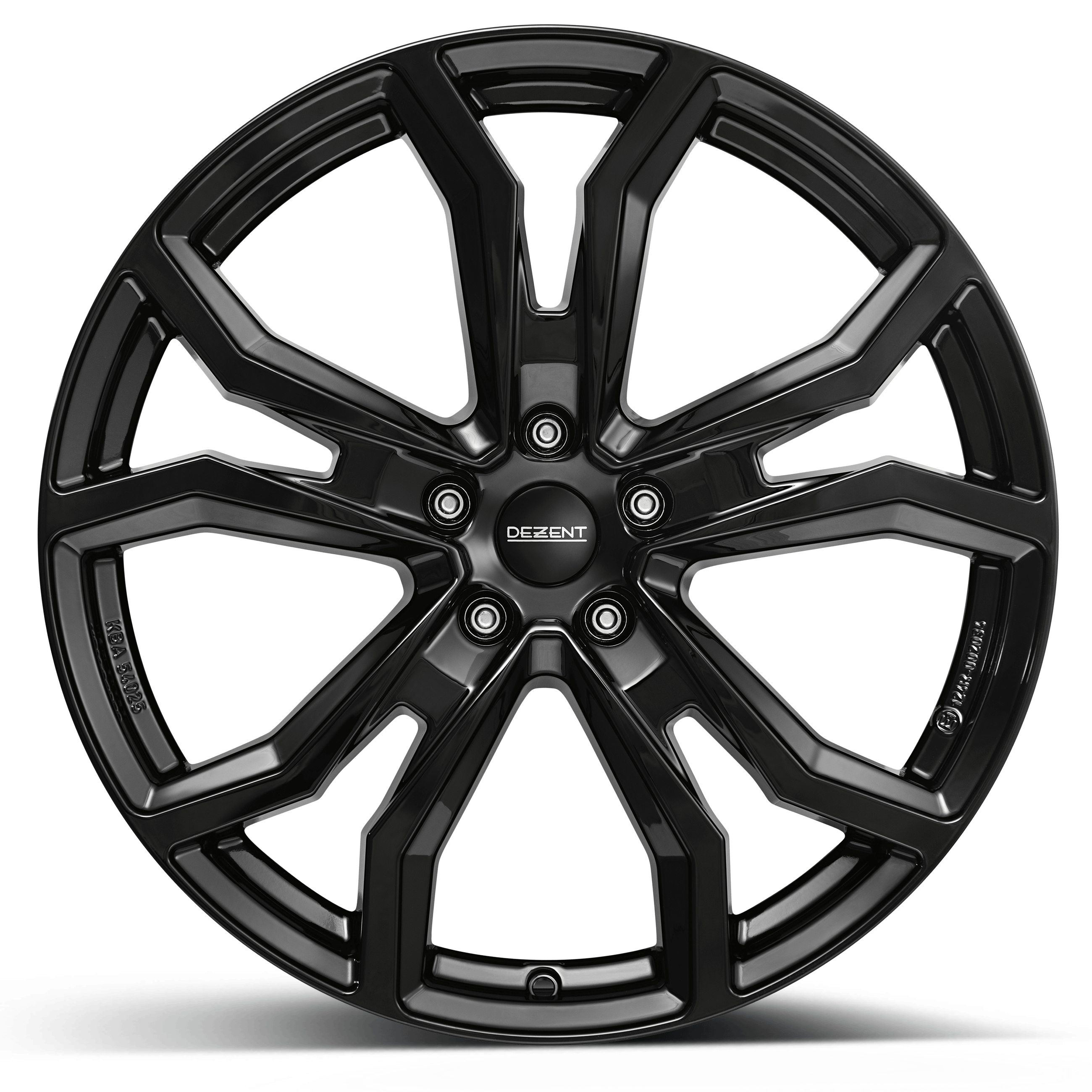 DEZENT TV black Schatten Front