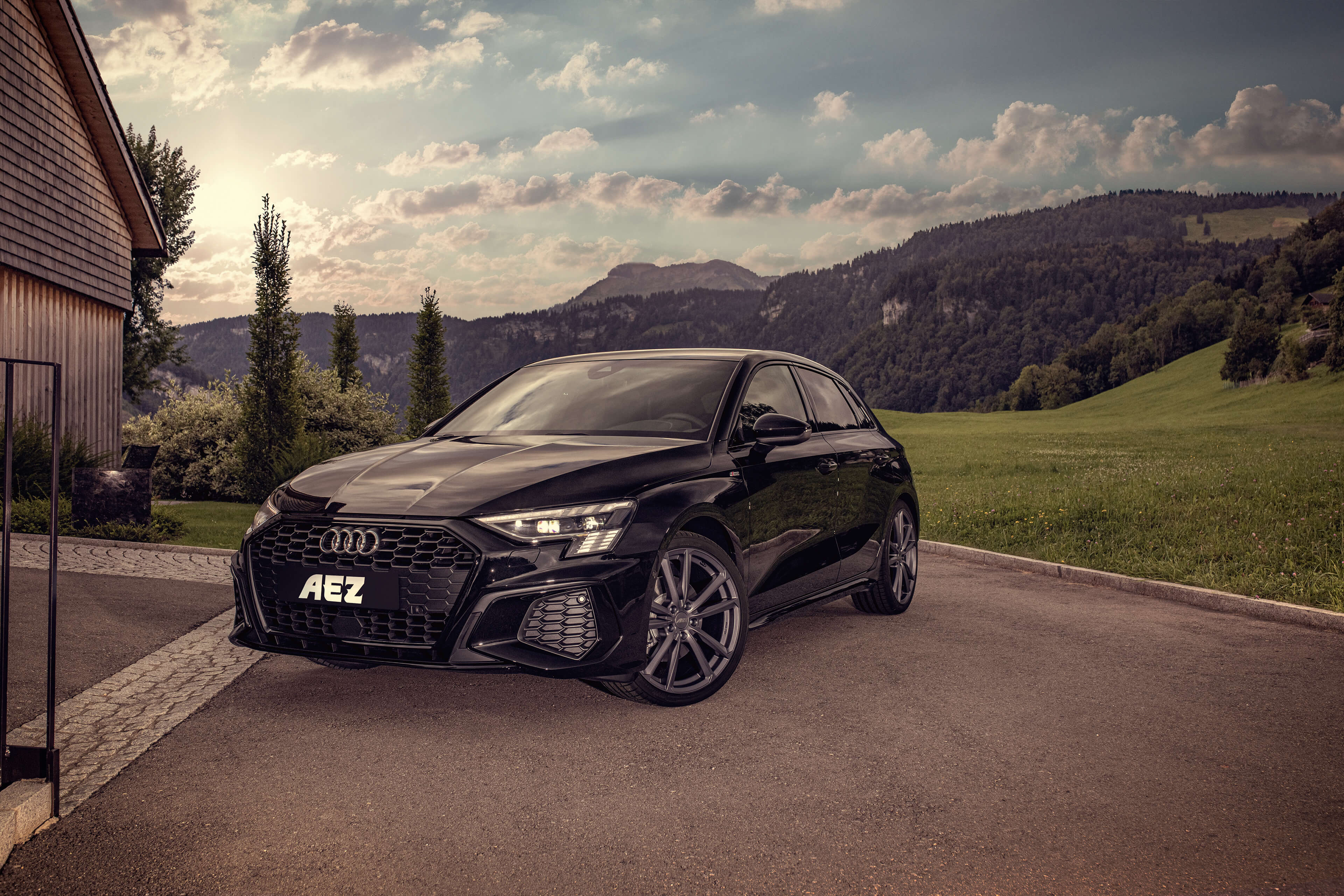 AEZ Tioga graphite  Audi A3s front