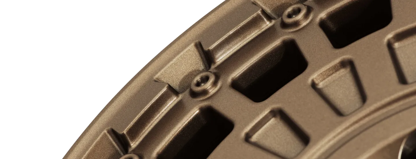 DOTZ 4x4 Talara bronze detail