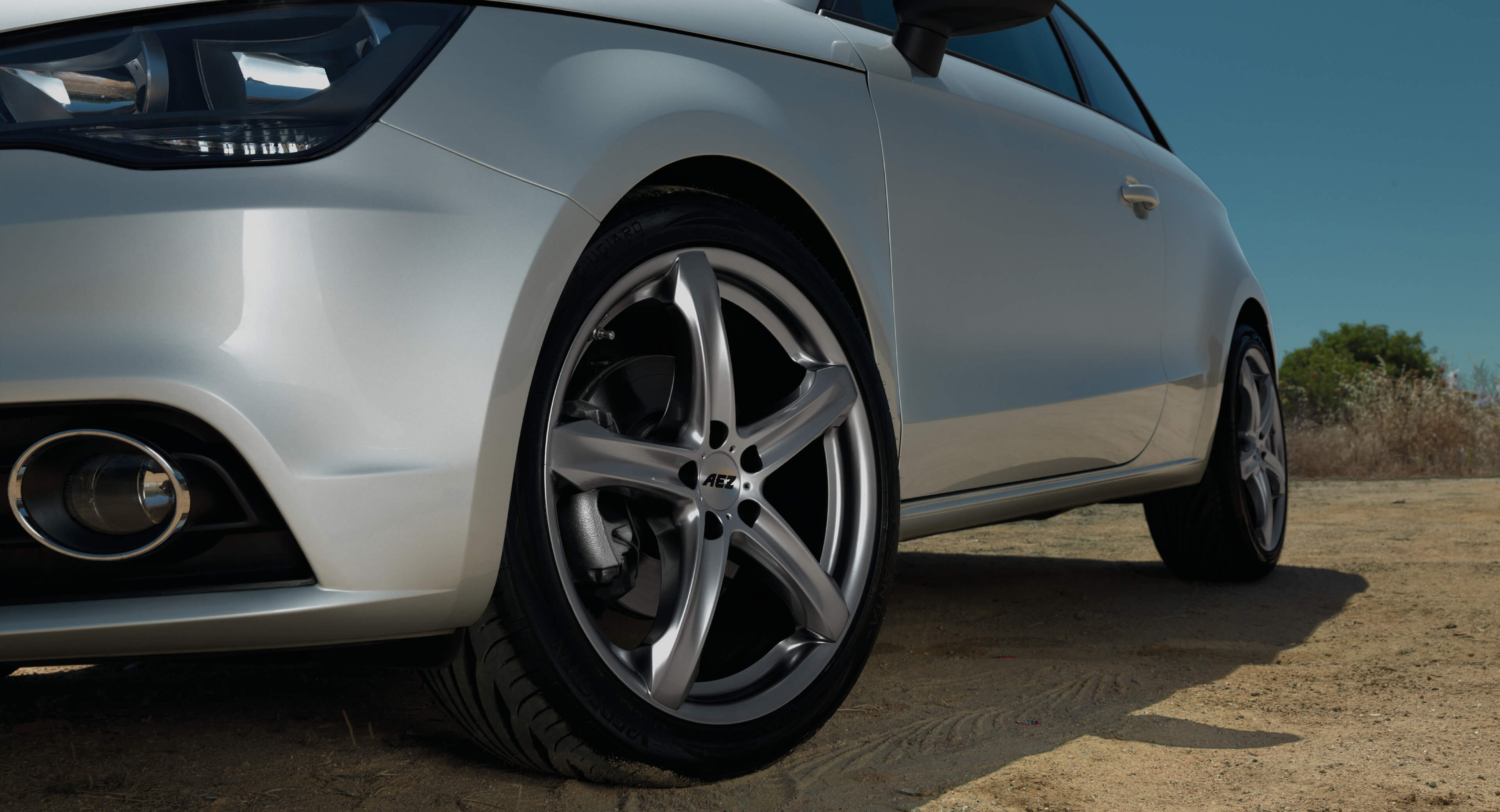 AEZ Yacht alloy wheel five-spoke AUDI A1 front wheel