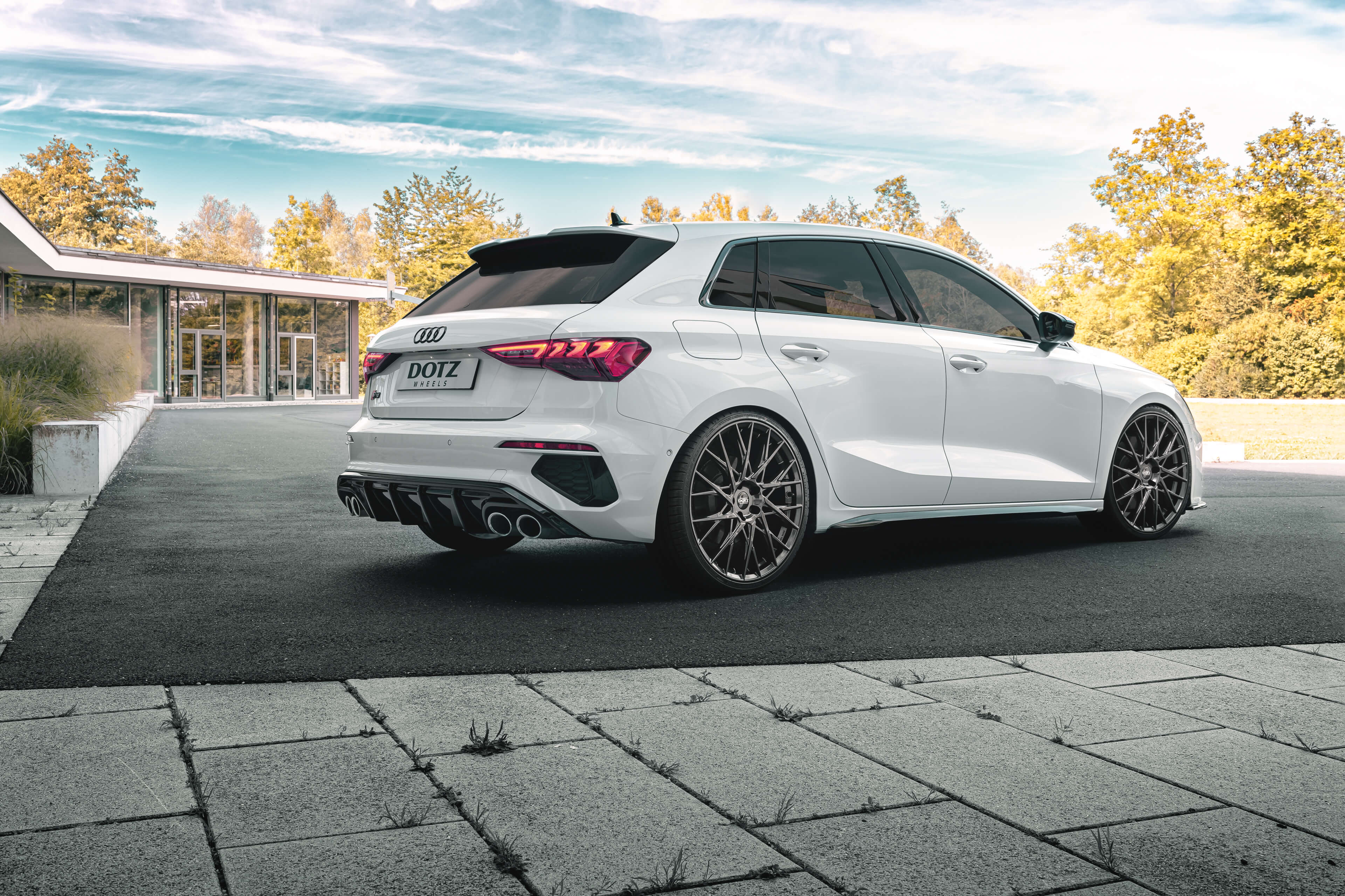 DOTZ Fuji grey Audi S3 Heck