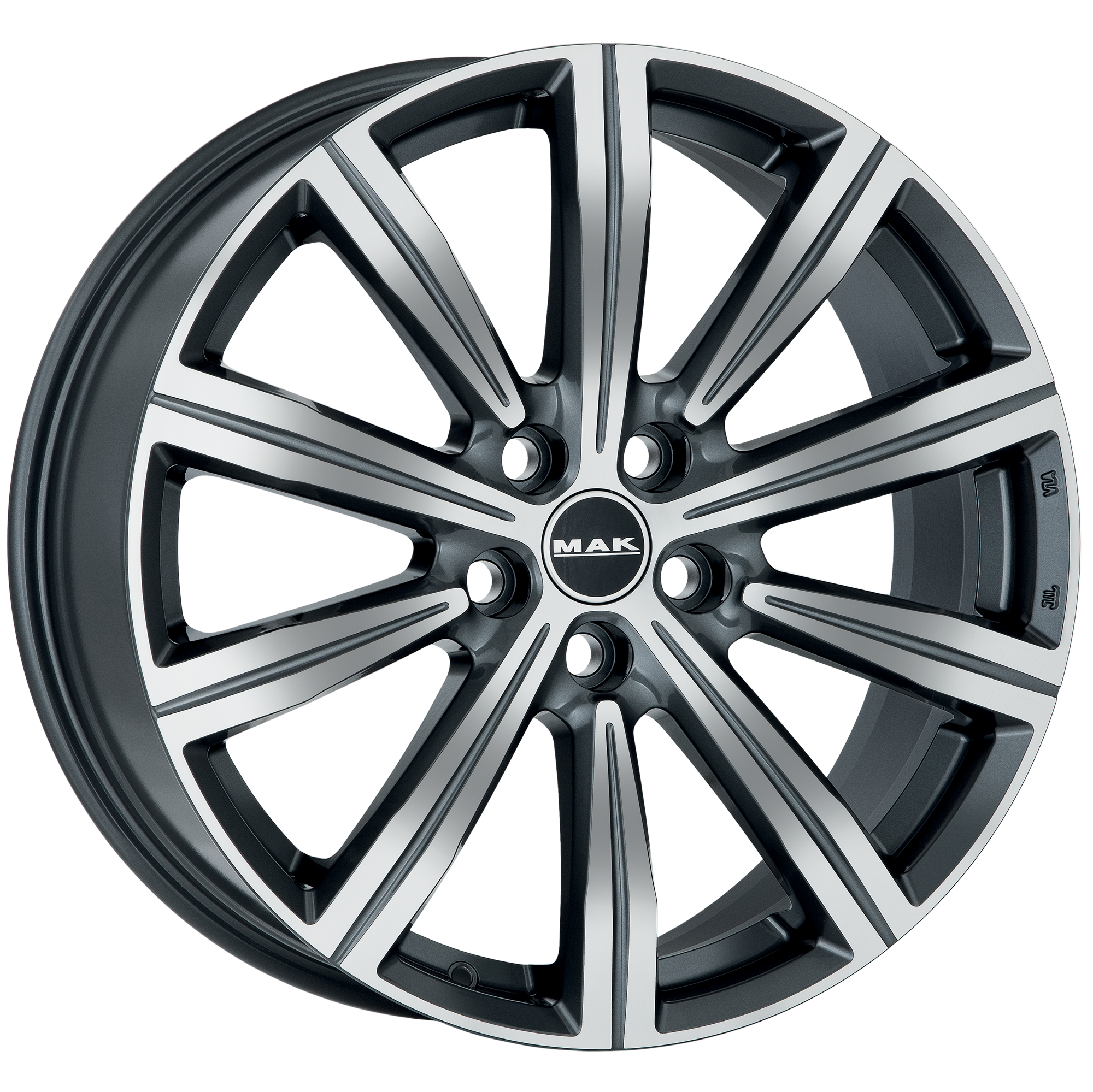 MAK Birmingham Gun Metallic Mirror Ant