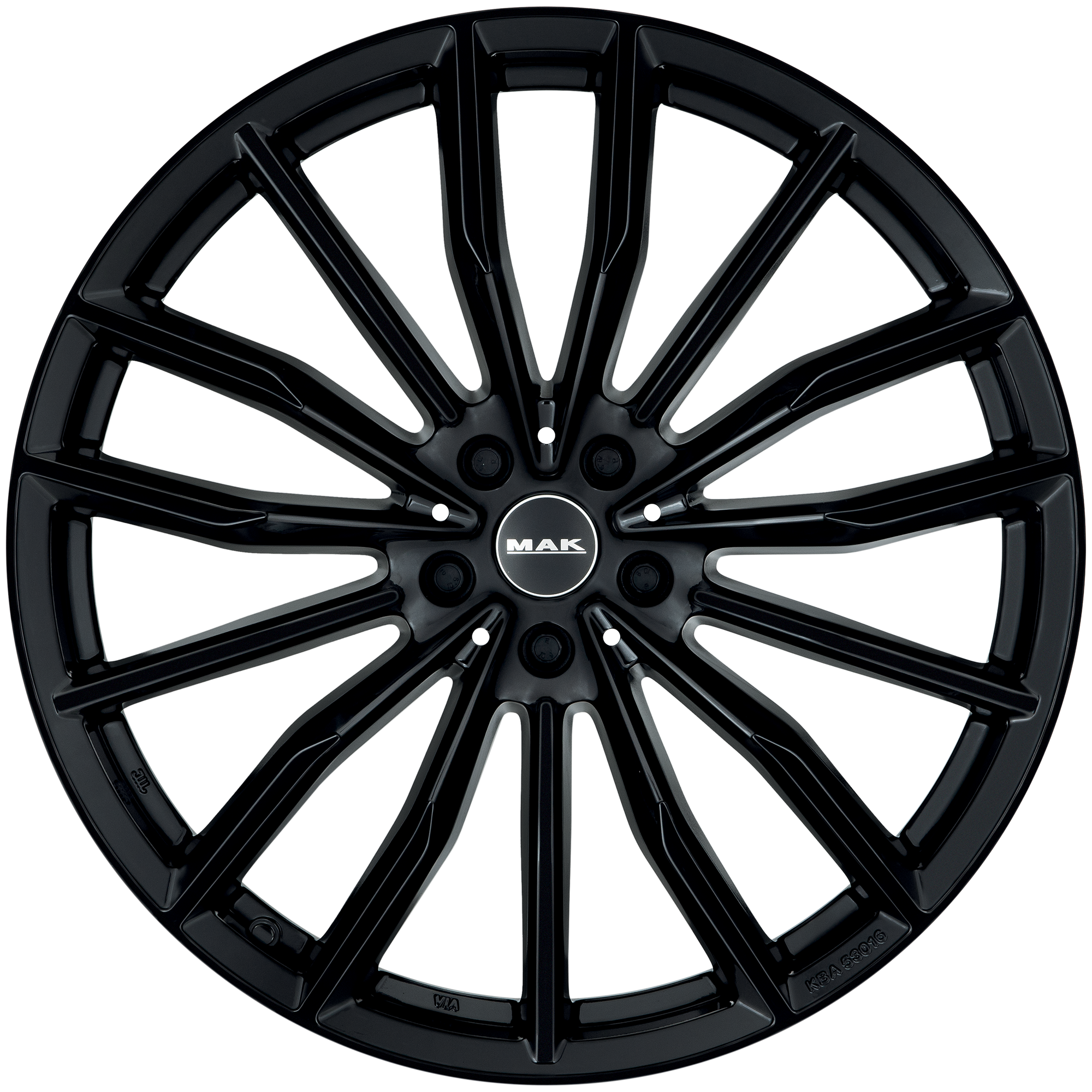 MAK Rapp D Gloss Black Front