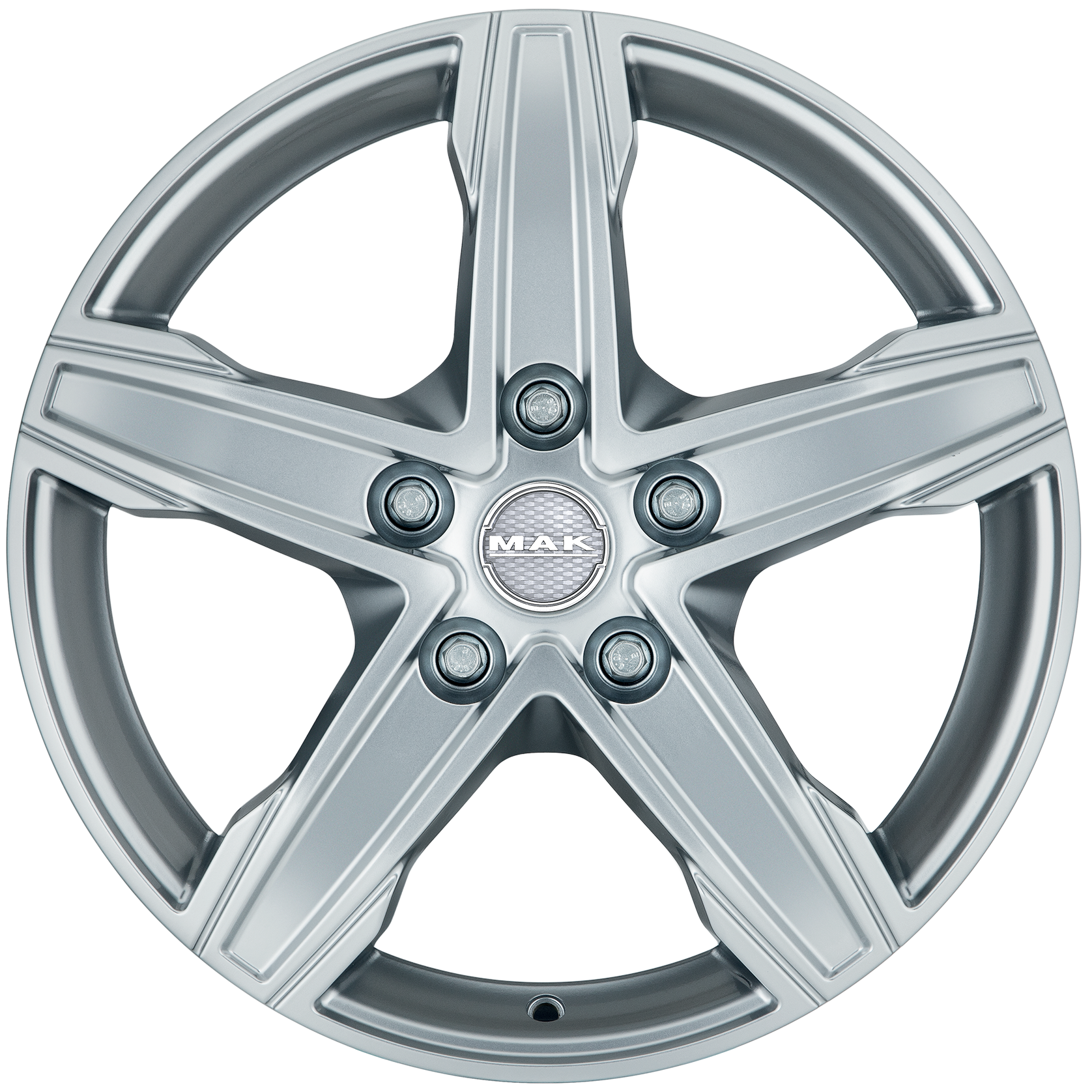 MAK King 5 Silver Front