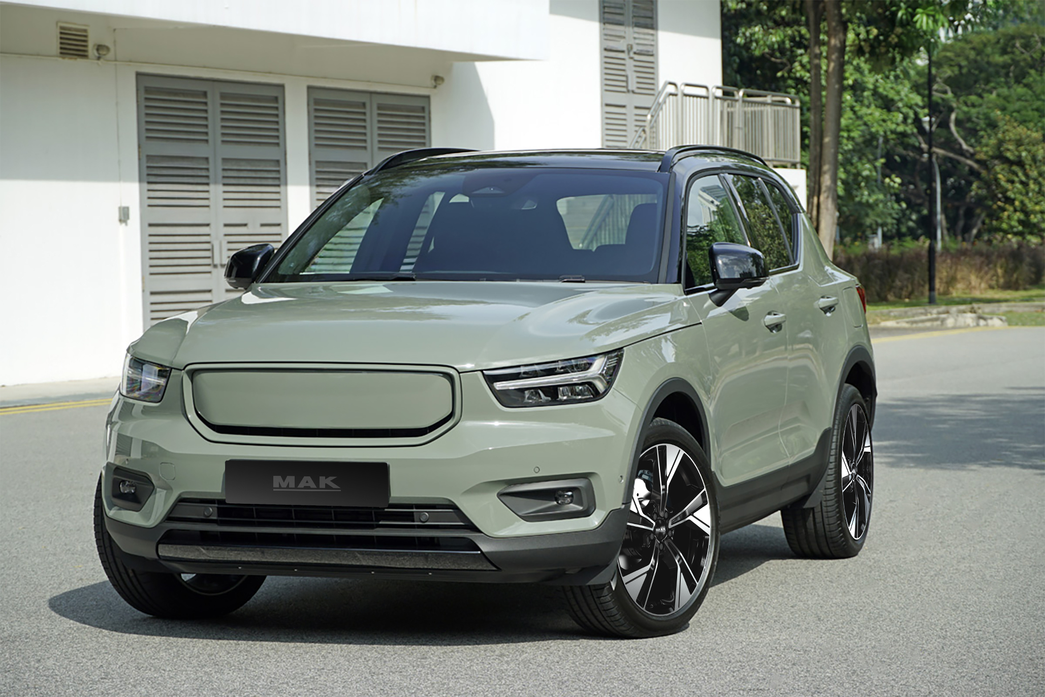 Volvo Xc40 Recharge P8 X Malmoe Black Mirror Cust 0001