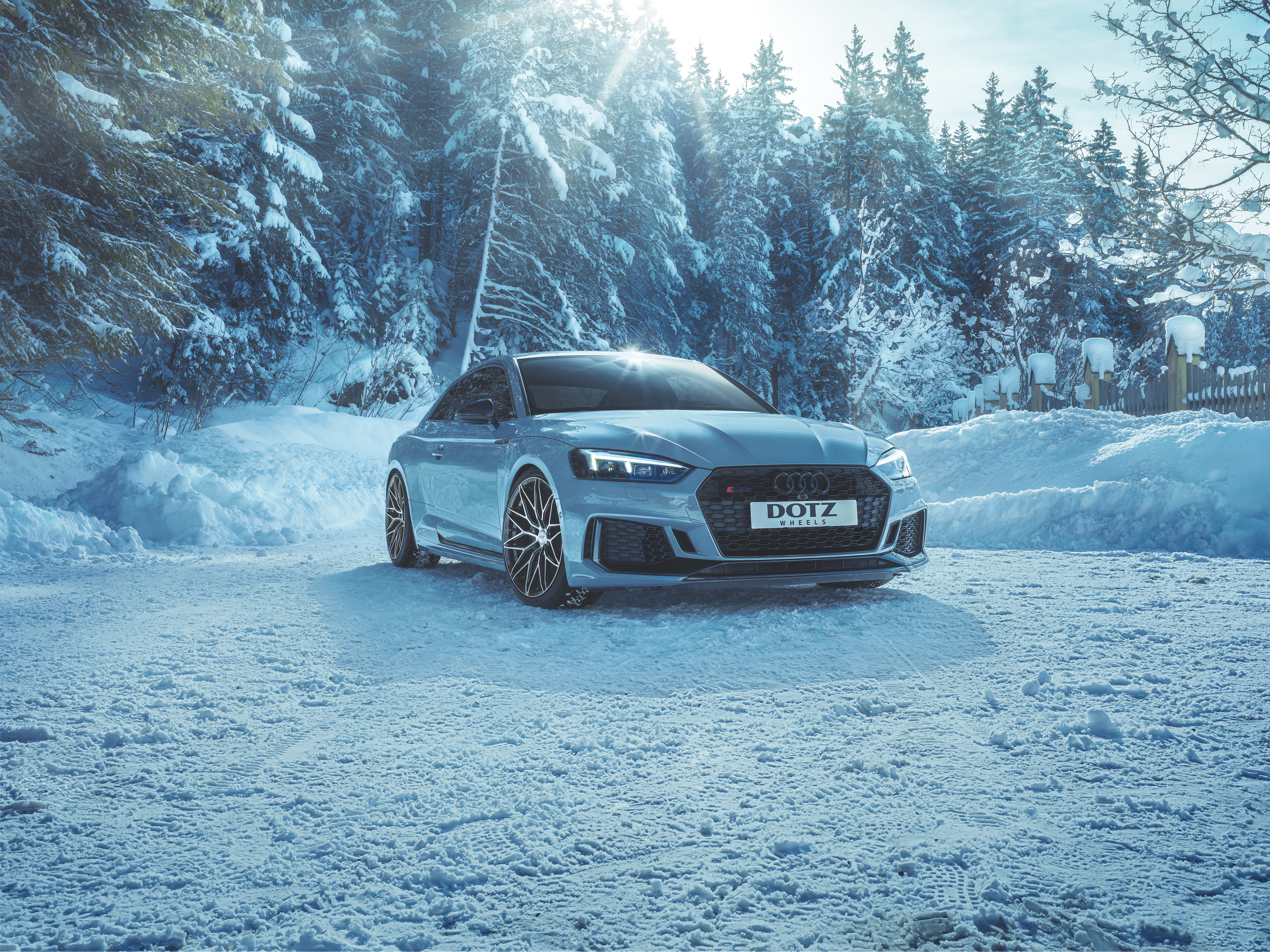 DOTZ Suzuka Dark Audi RS5 frontal