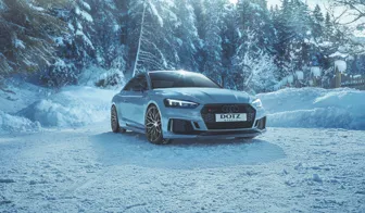 DOTZ Suzuka Dark Audi RS5 frontal