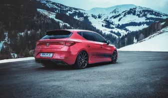 DOTZ Spa black Seat Leon rear