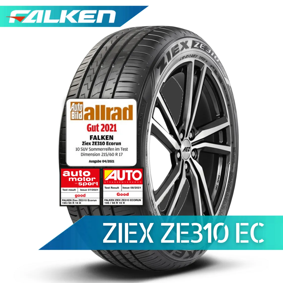 FALKEN ZIEX ZE310 ECORUN OE SEAT LEON