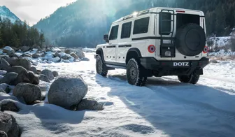 DOTZ 4x4 Talara black Ineos Grenadier Heck