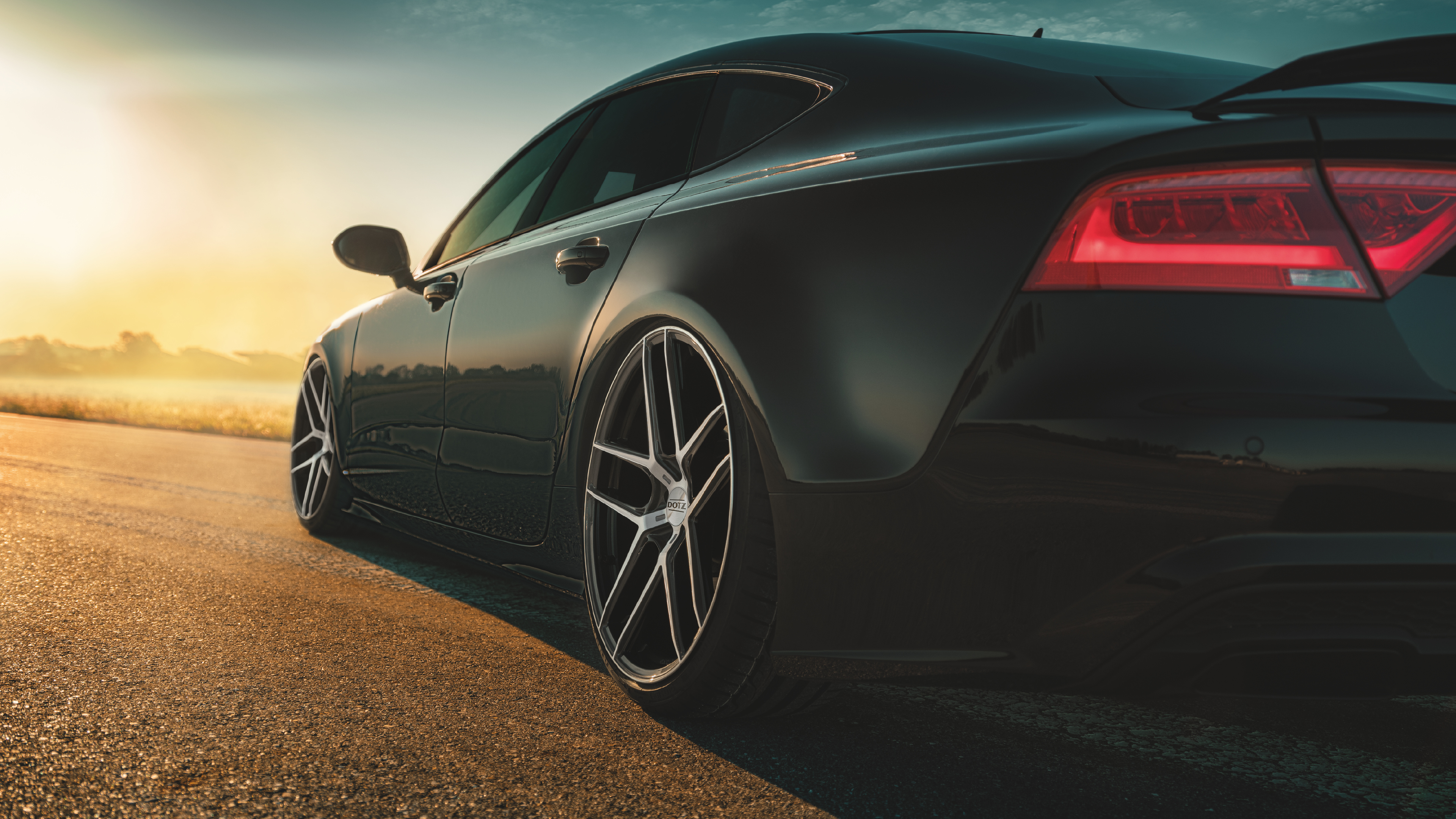 Audi A7 med DOTZ LagunaSeca dark fälgar från OCL Brorssons