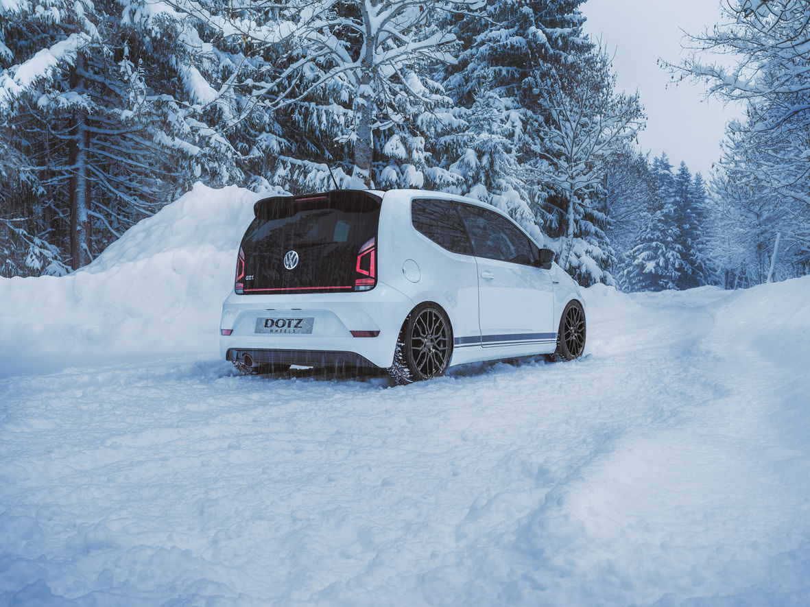 DOTZ LimeRock grey VW Up rear