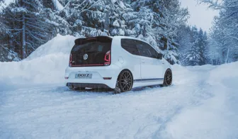 DOTZ LimeRock grey VW Up rear