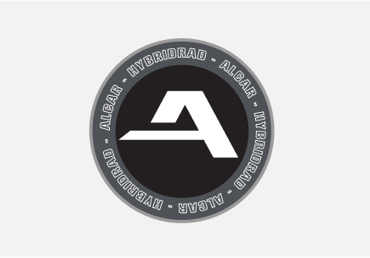 ALCAR Hybridrad logo