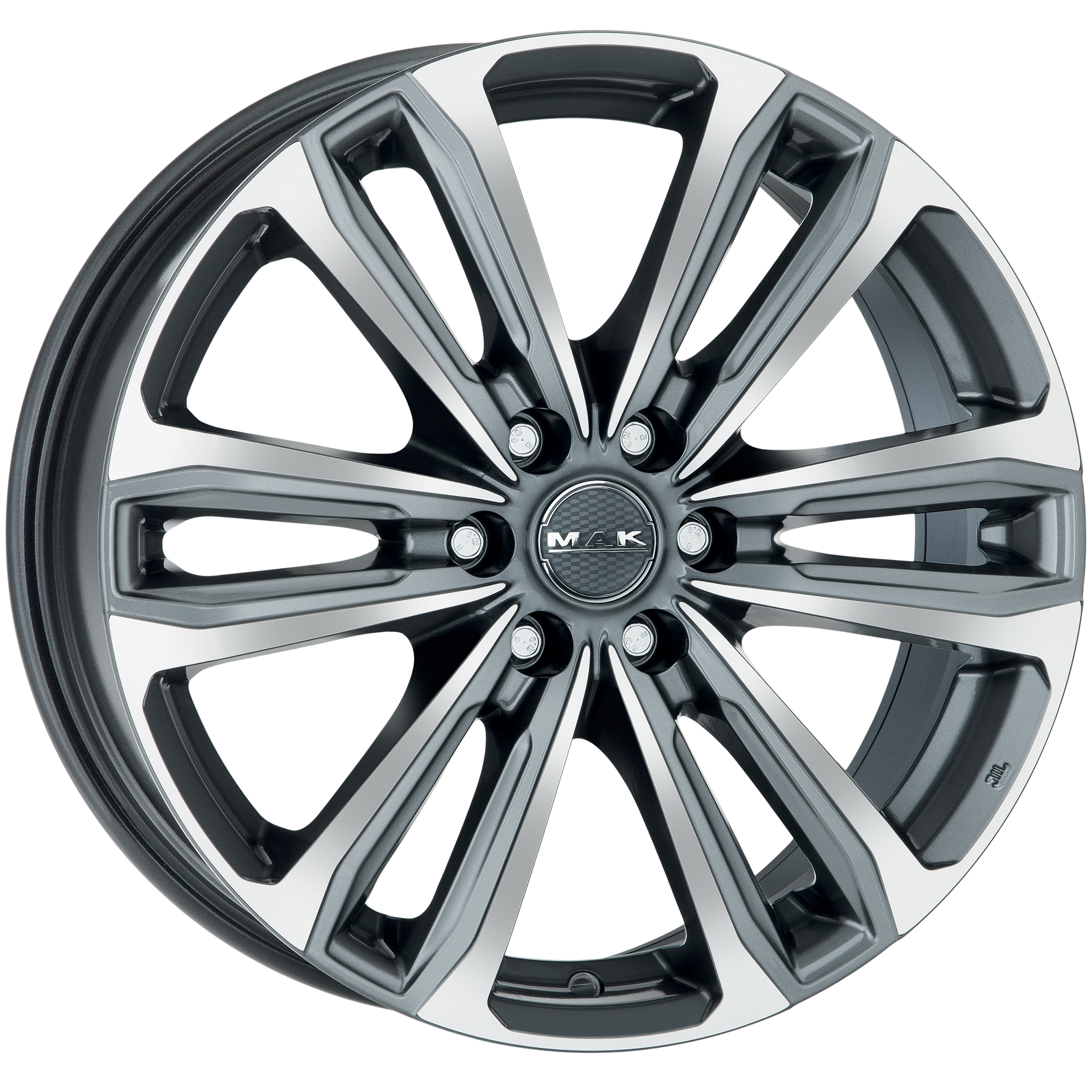 MAK Safari 6 Gun Metallic Mirror Ant