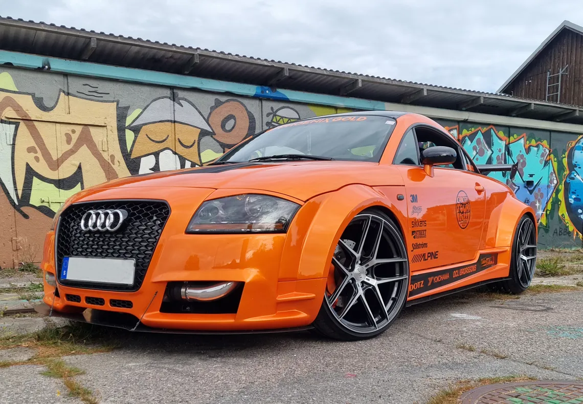 Audi TT Med DOTZ Lagunaseca Fälgar Från OCL Brorssons Melissa Sjöstrand 01 (1)