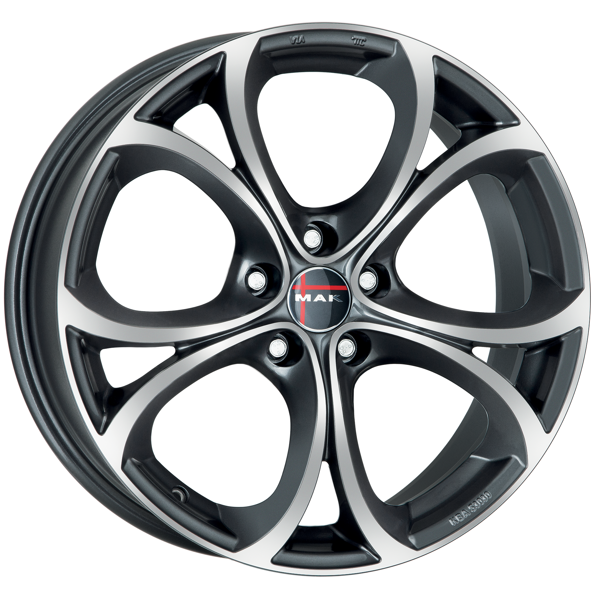 MAK Lario Gun Metallic Mirror Ant