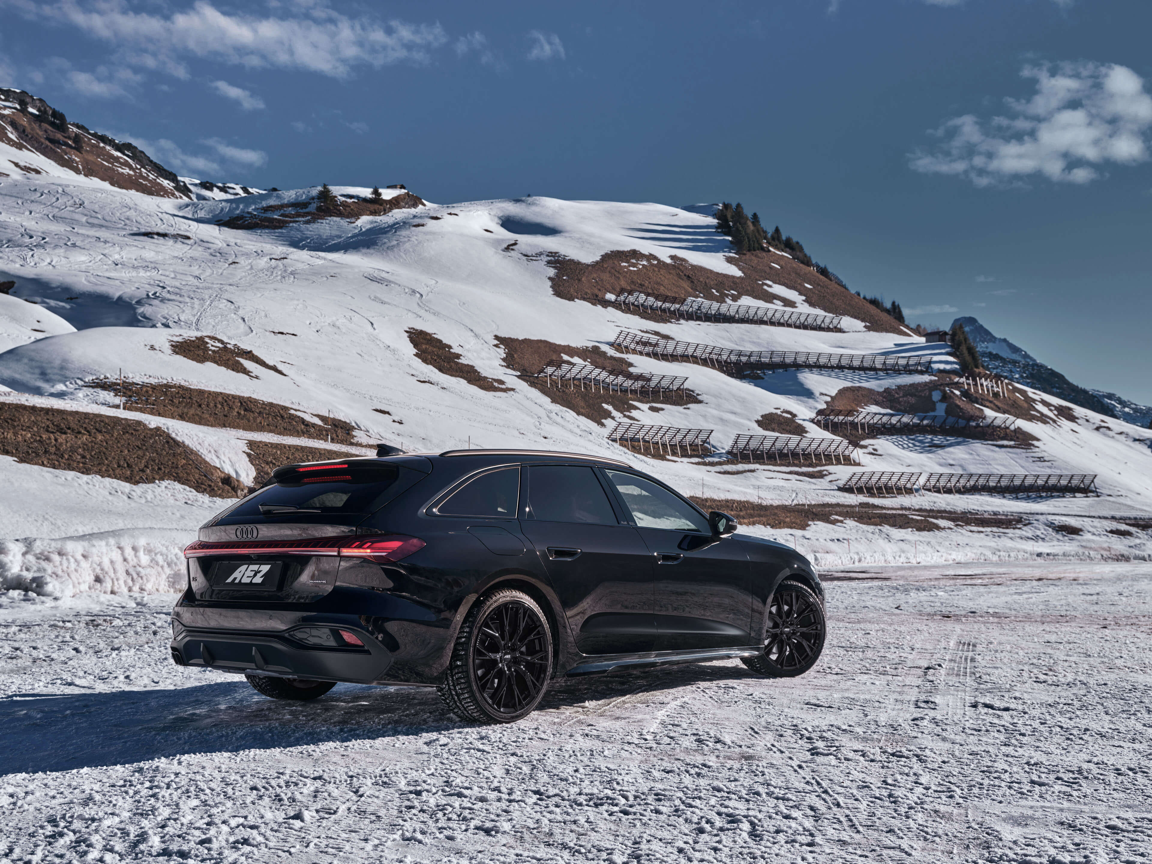 AEZ Toronto black Alufelge on Audi A5 Avant