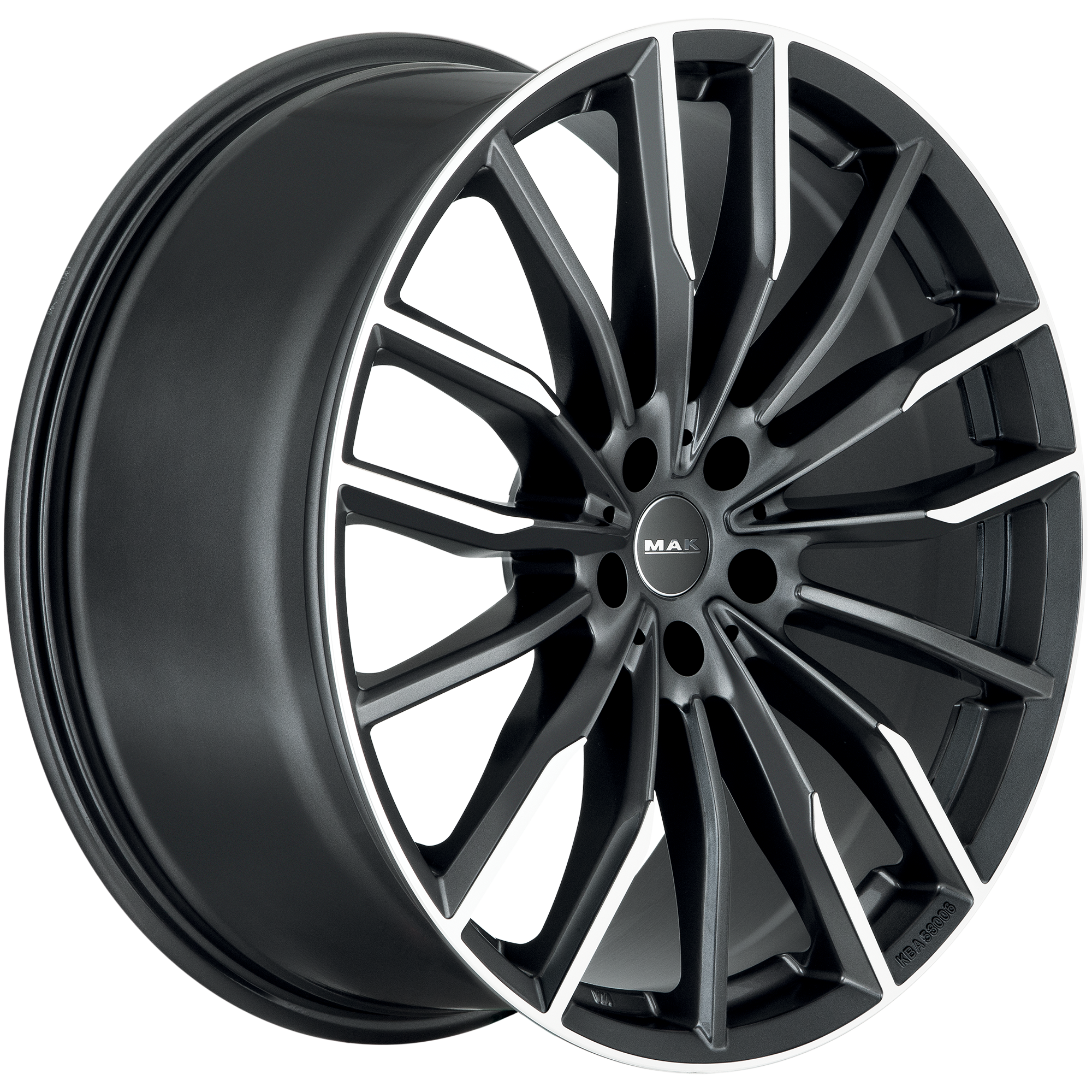 MAK Rapp Gun Metallic Mirror 3 4