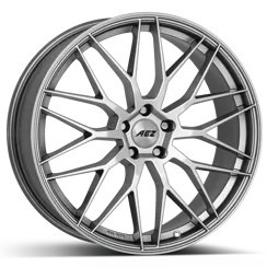 AEZ Crest classic silver alloy wheel side