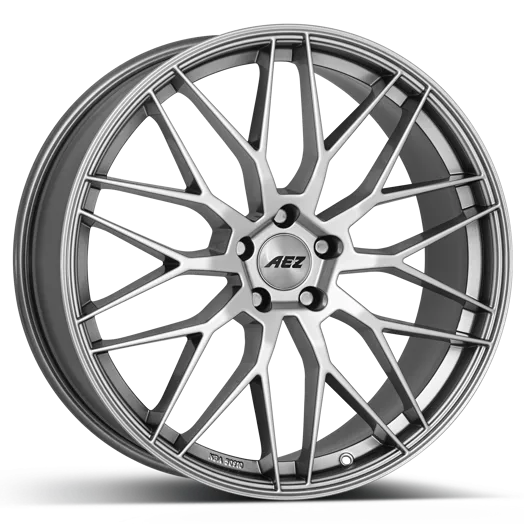 AEZ Crest classic silver alloy wheel side