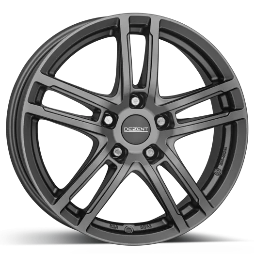 DEZENT TZ graphite Alufelge seitlich