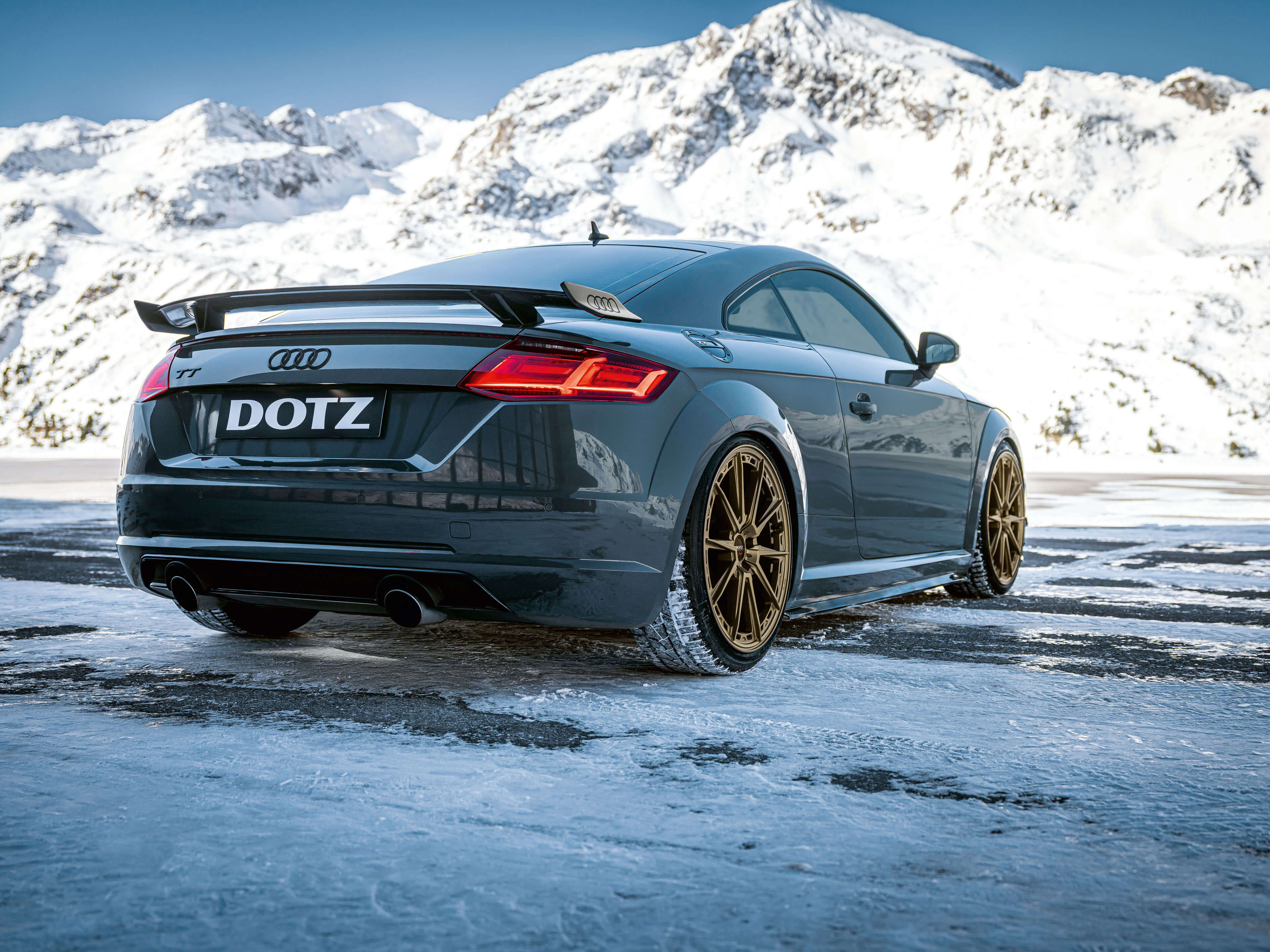 DOTZ Sonoma bronze matt alloy wheel on Audi TTS