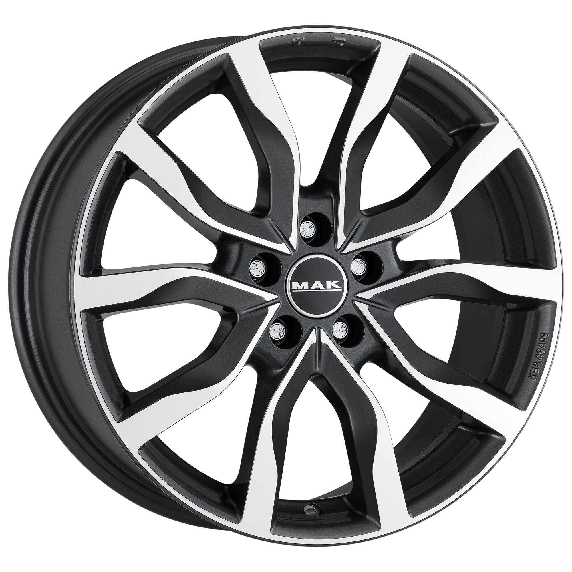 MAK Highlands Gun Metallic Mirror Ant