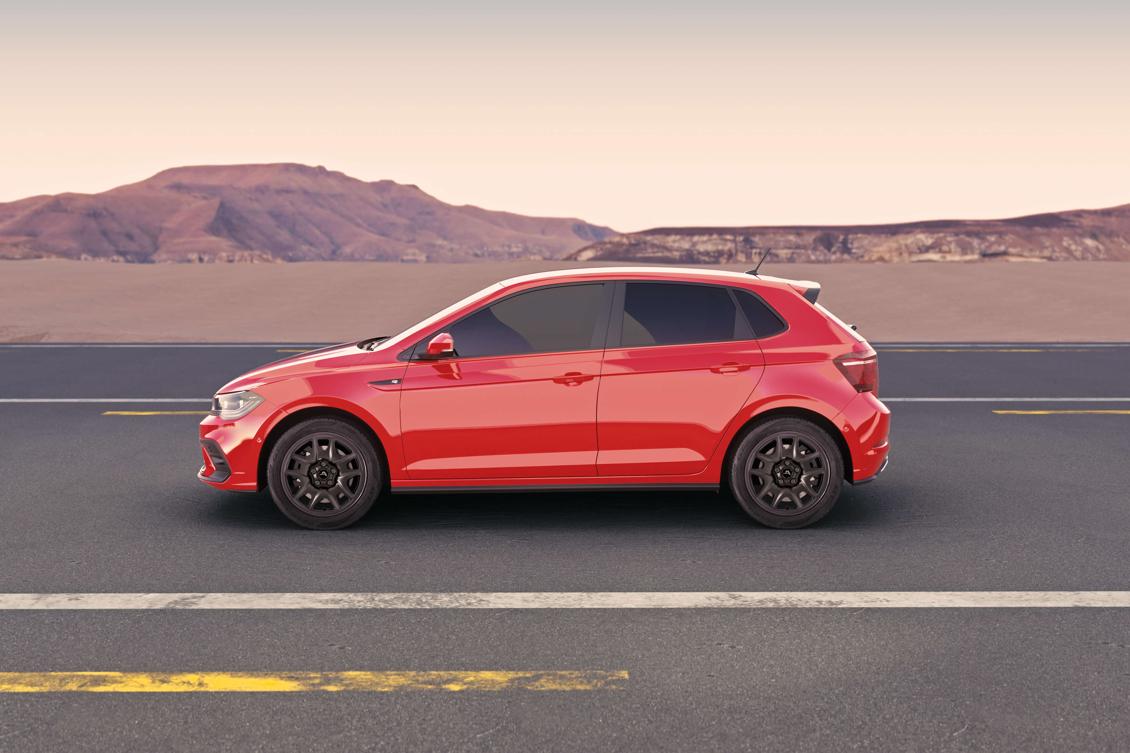 ALCAR hybrid wheel 05 grey VW Polo side