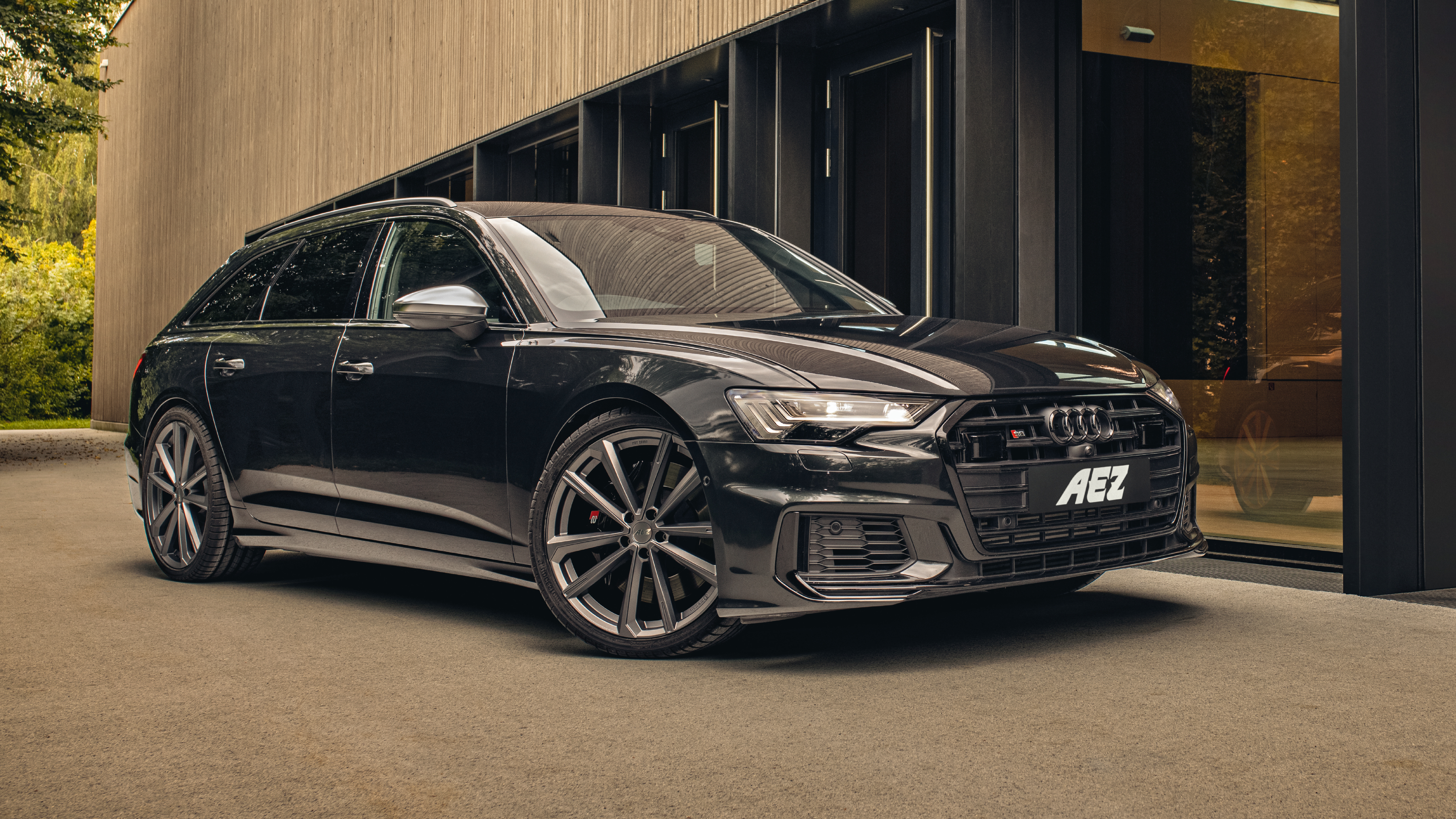 Audi A6 med AEZ Aruba graphite fälgar från OCL Brorssons