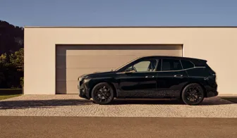 DEZENT TV black BMW IX side