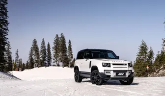 AEZ Leipzig black LandRover Defender front