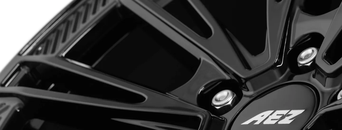 AEZ Alaska black Detail bolt circle hub cap