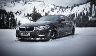 AEZ Crest Dark BMW 5M Winterpic 02