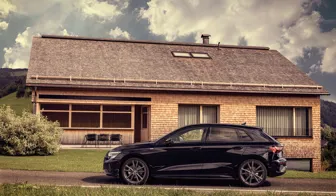 AEZ Tioga graphite  Audi A3s side