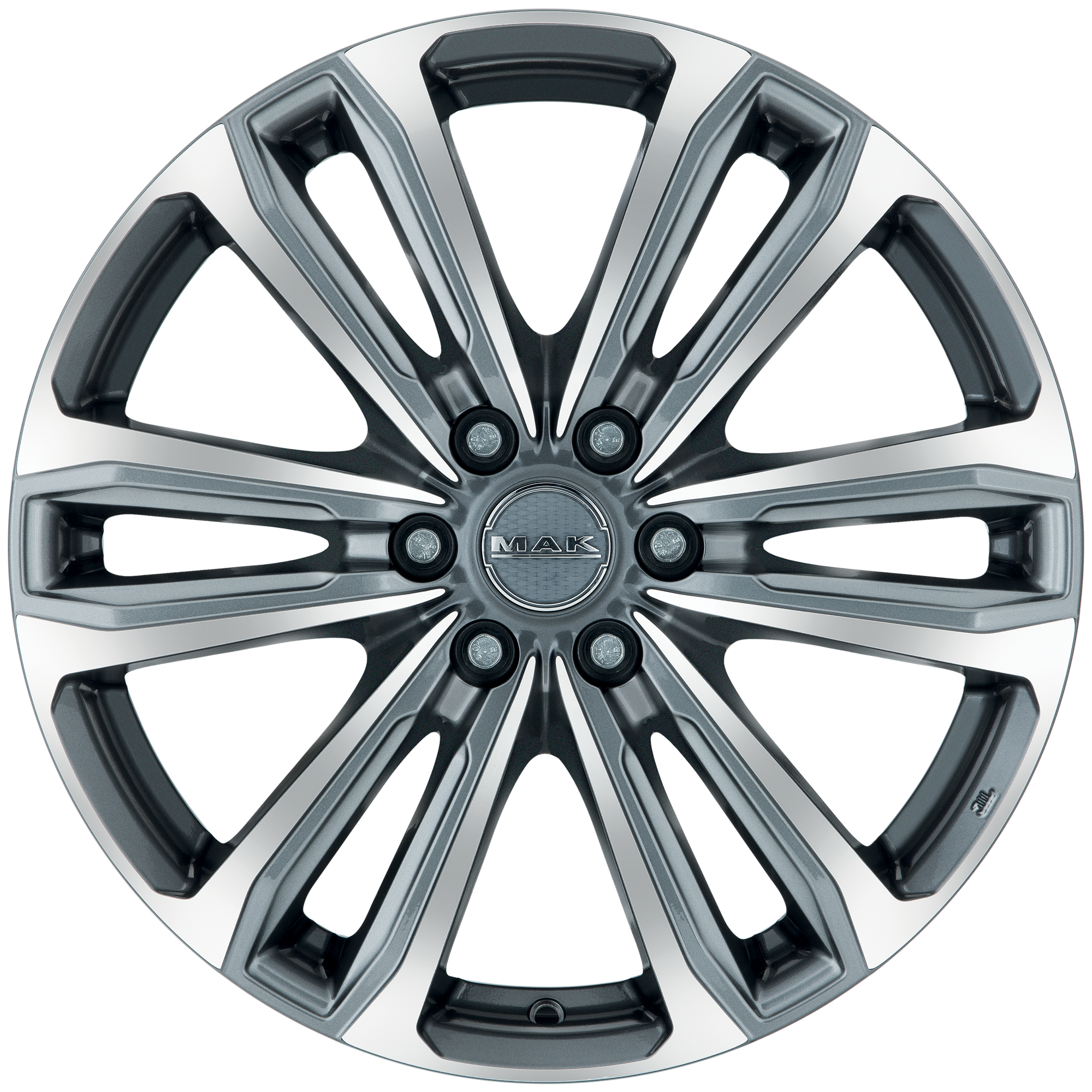 MAK Safari 6 Gun Metallic Front