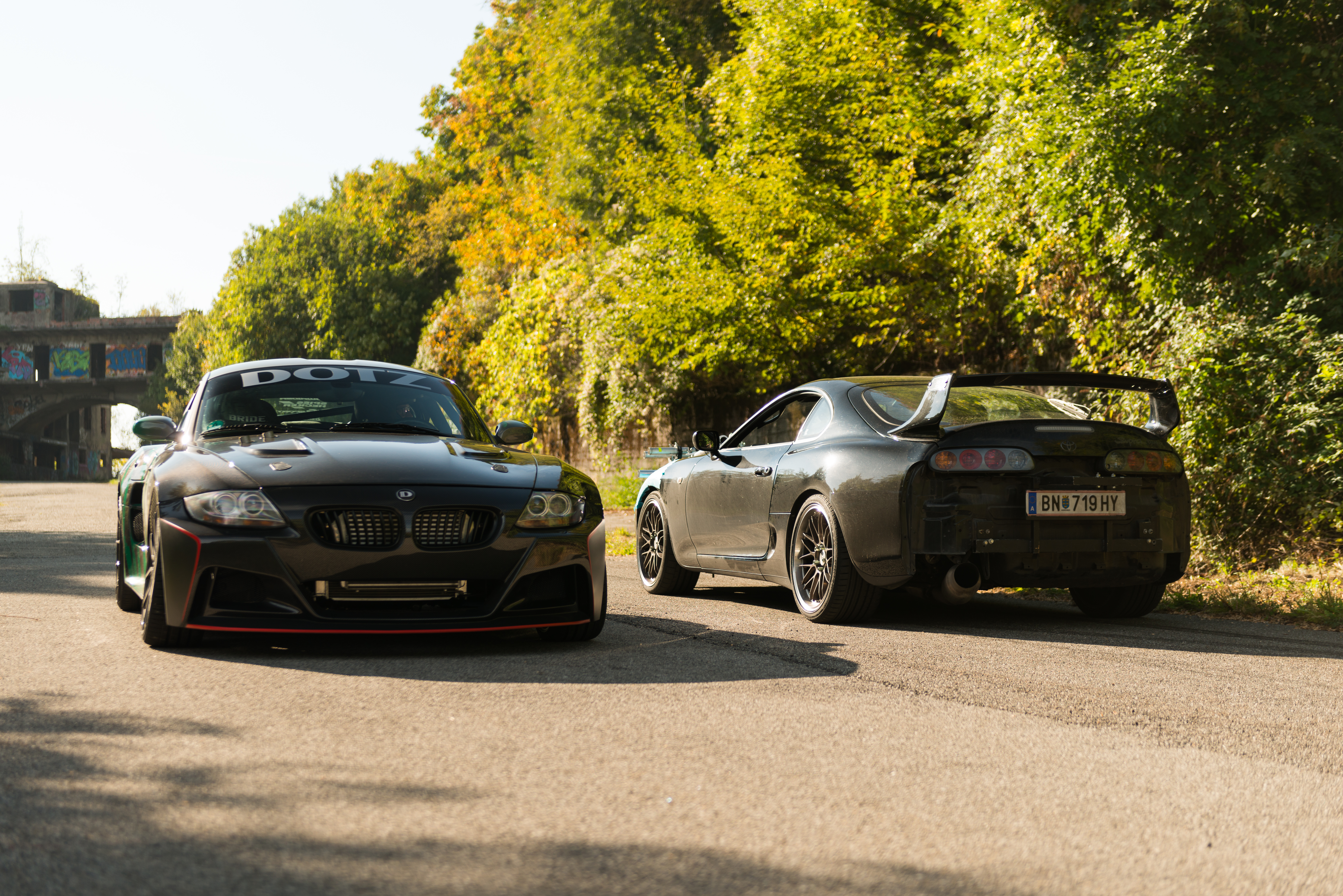 DOTZ DD2.JZ Drift Video Misano dark felni LE-szörnyeteg