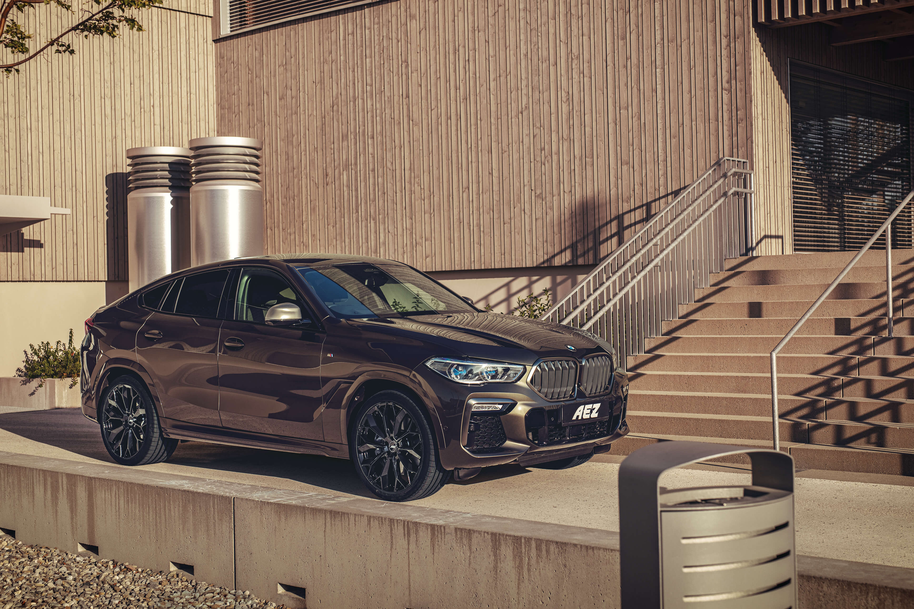 AEZ Leipzig black BMW X6 front