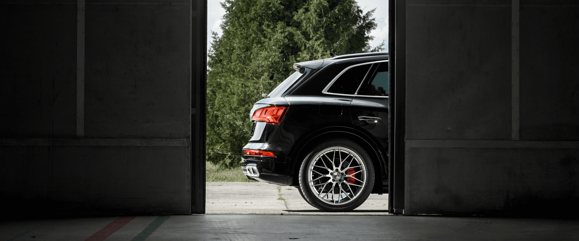 AEZ Crest Alurad cross-spoke Audi ALCAR rear axle 