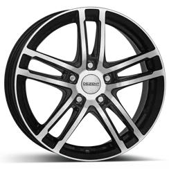DEZENT TZ dark alloy wheel side