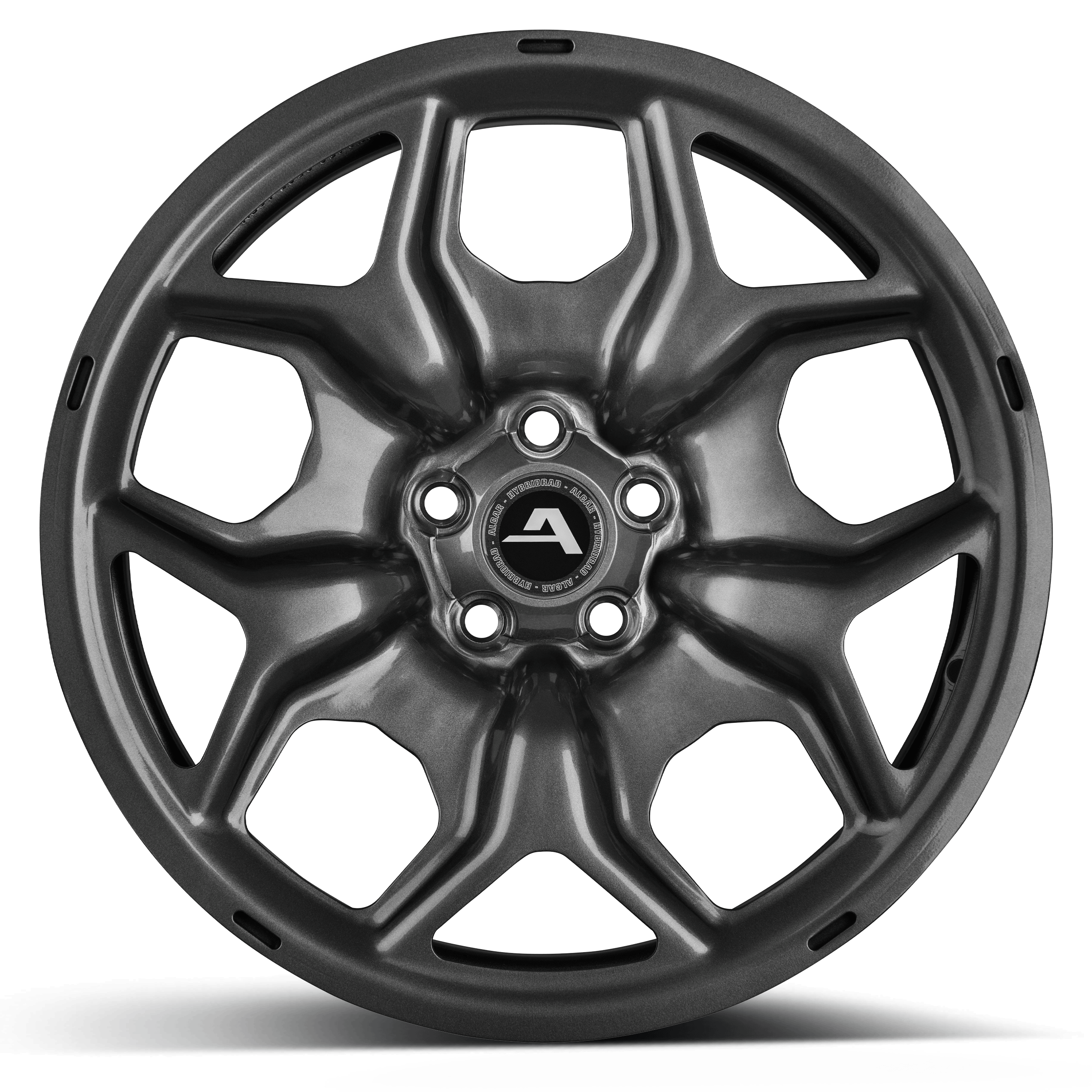 ALCAR hybrid wheel 07 grey frontal