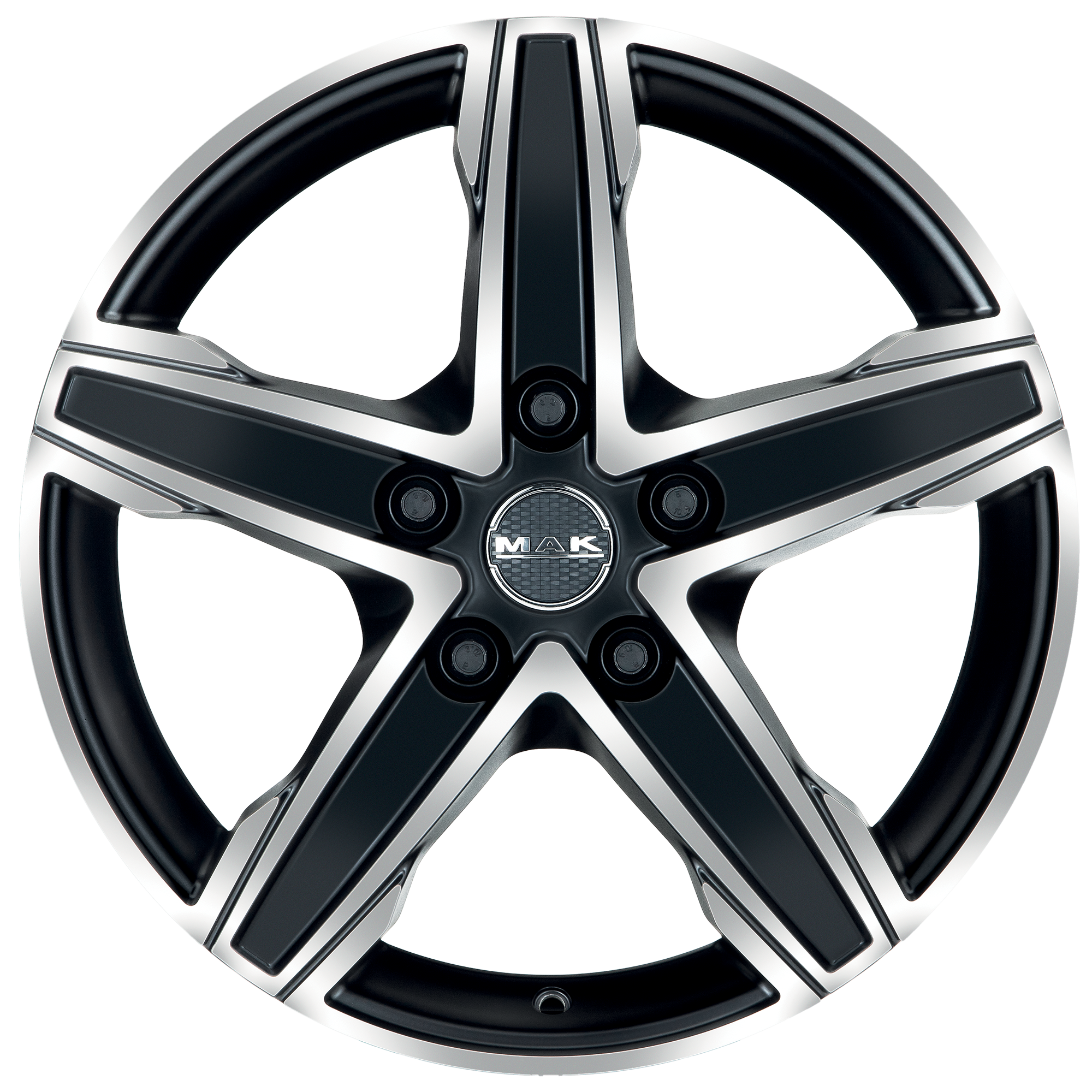 MAK King 5 Ice Black Front