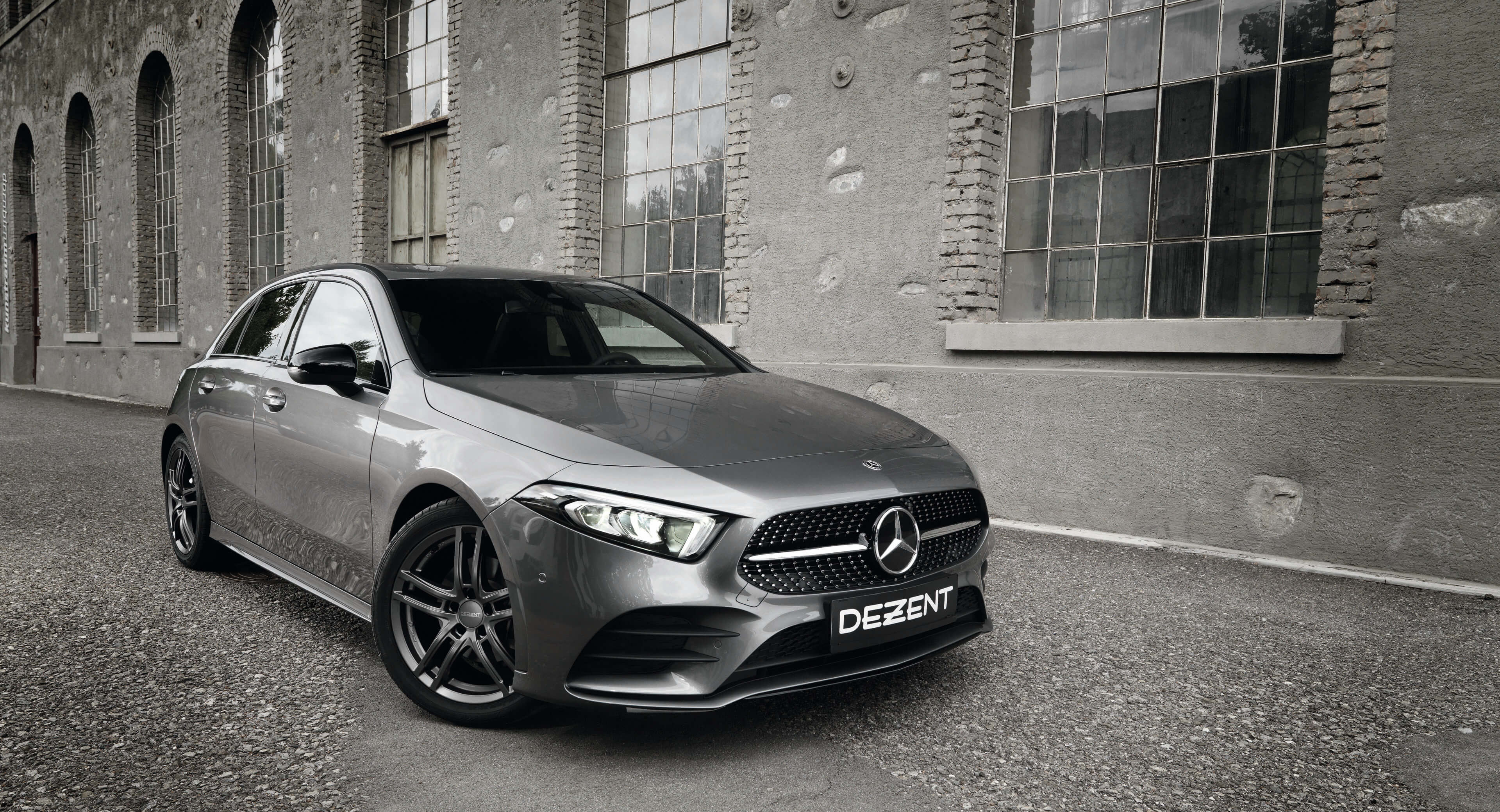 Mercedes DEZENT TZ graphite Alufelge fünf 5 Doppelspeichen 