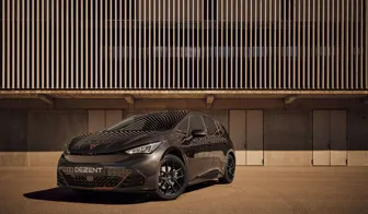 DEZENT TO black Cupra Born front