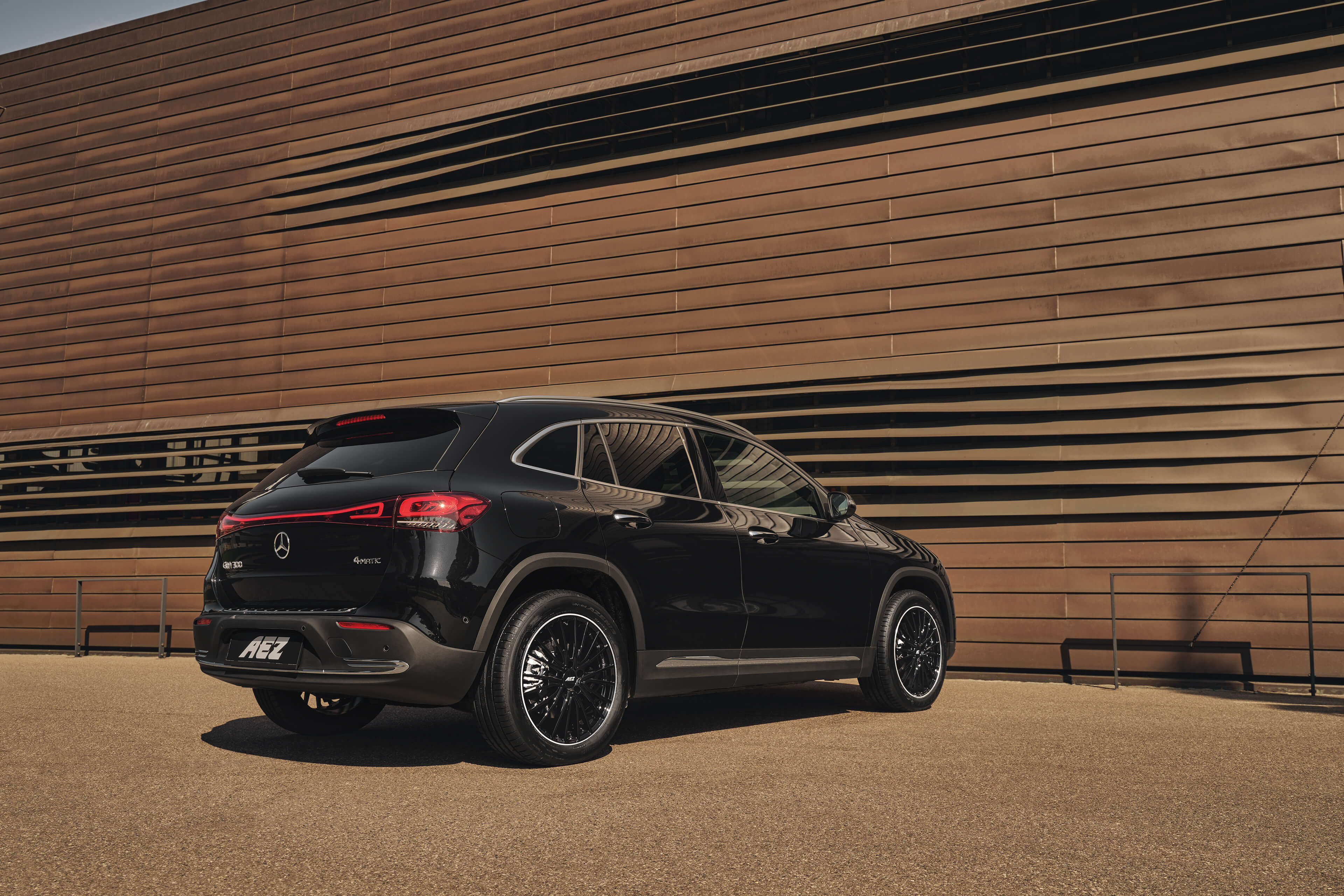 AEZ Berlin black Mercedes EQA rear