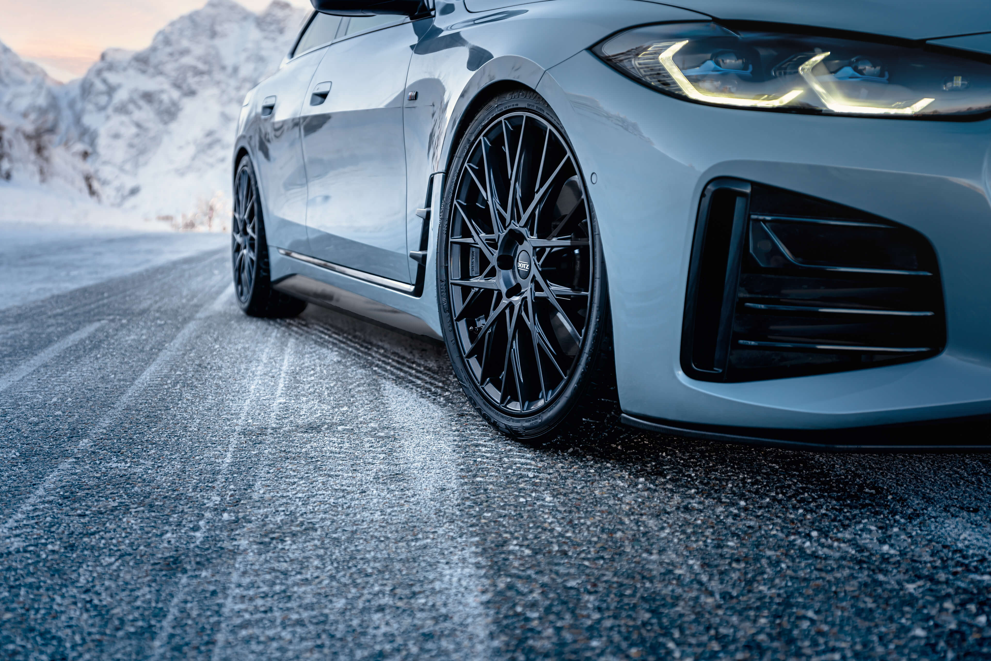 DOTZ Fuji grey BMW 4er Gran Coupe frontal
