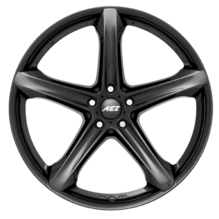 AEZ Yacht dark alloy wheel frontal