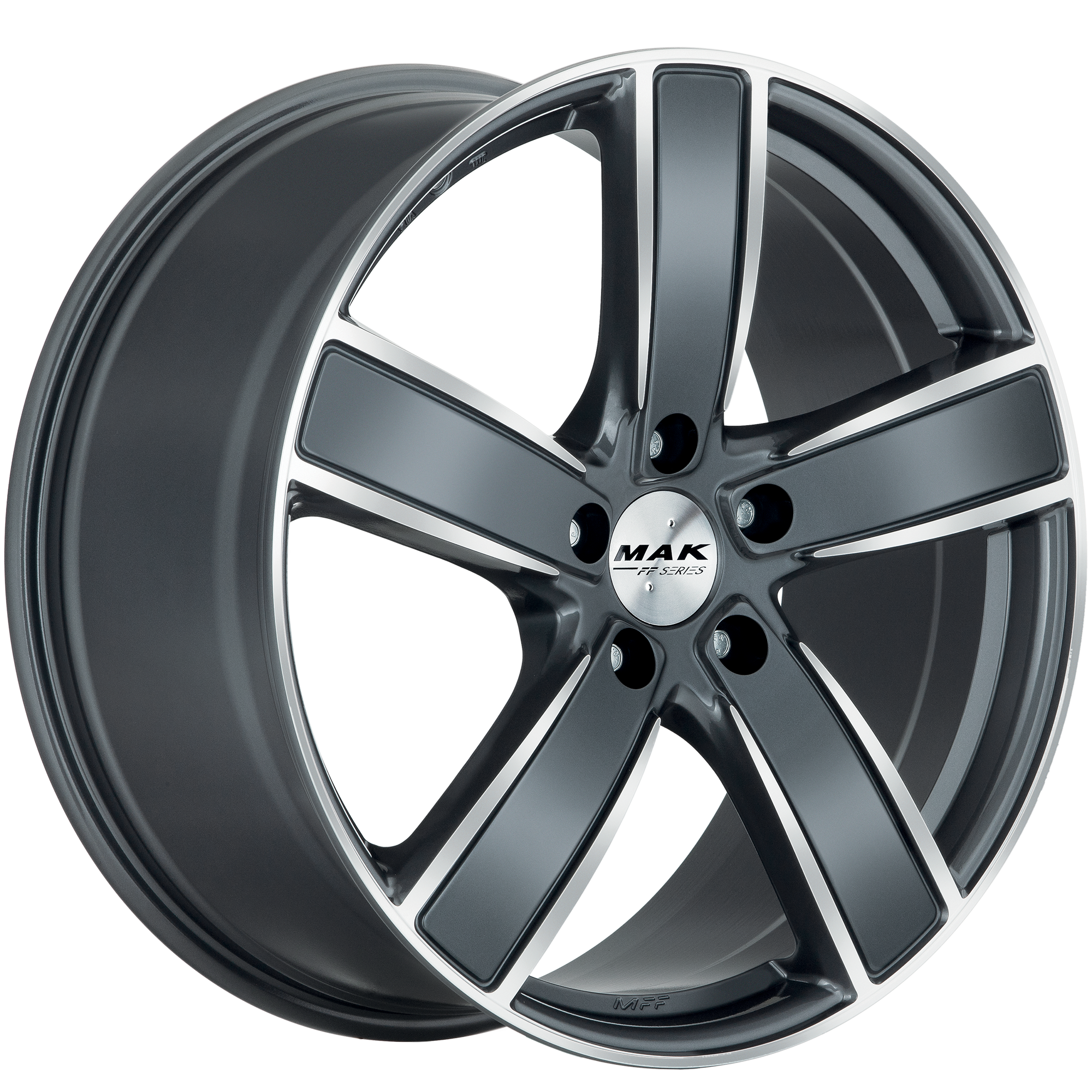 MAK Turismo FF Gun Metallic Mirror 3 4